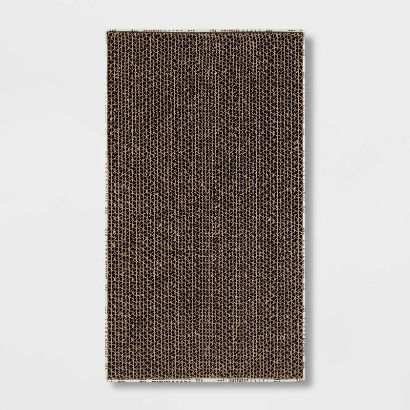 slide 1 of 3, Cat Scratcher - Tan - L - Boots & Barkley™, 1 ct