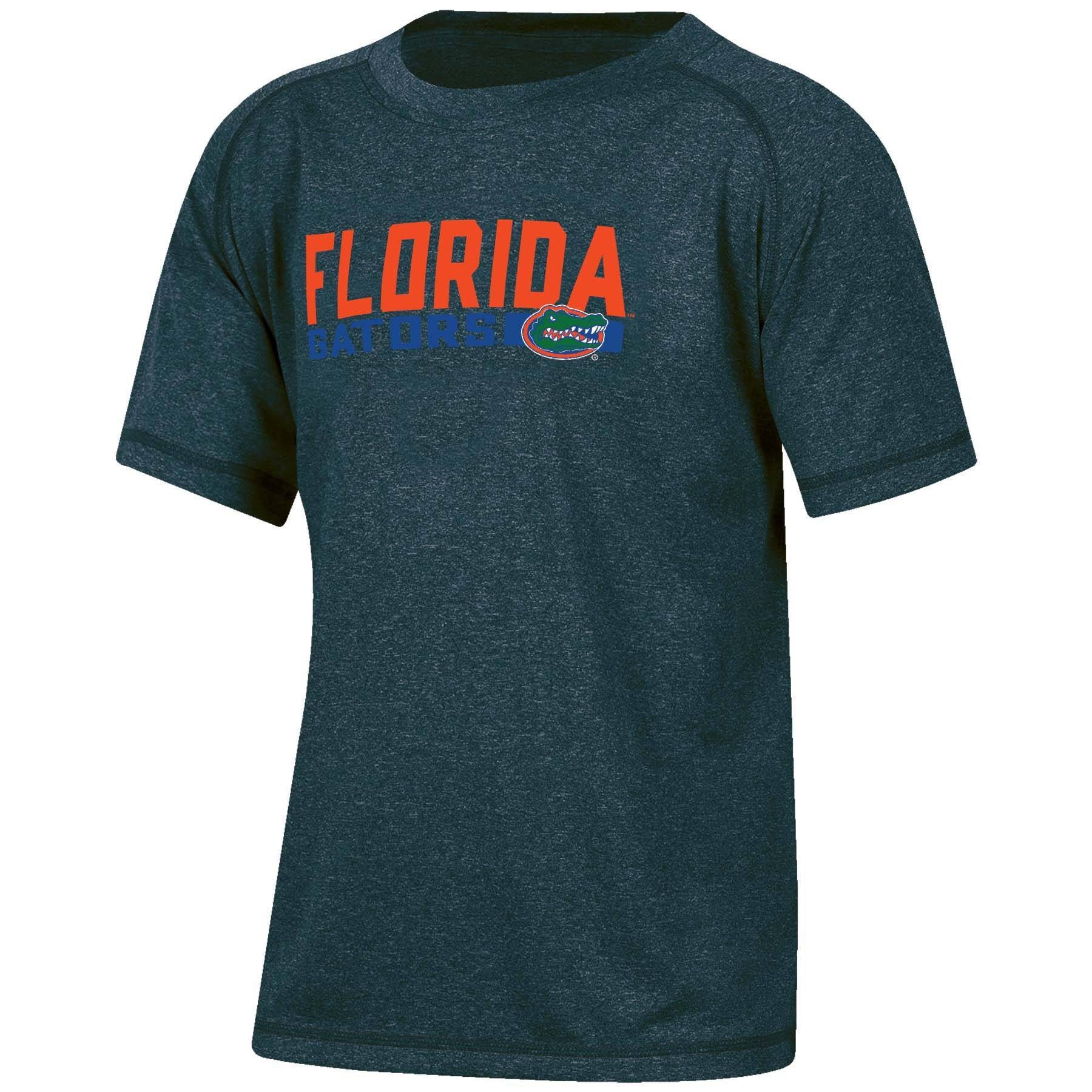 slide 1 of 2, NCAA Florida Gators Boys' Short Sleeve Gray T-Shirt - XL, 1 ct