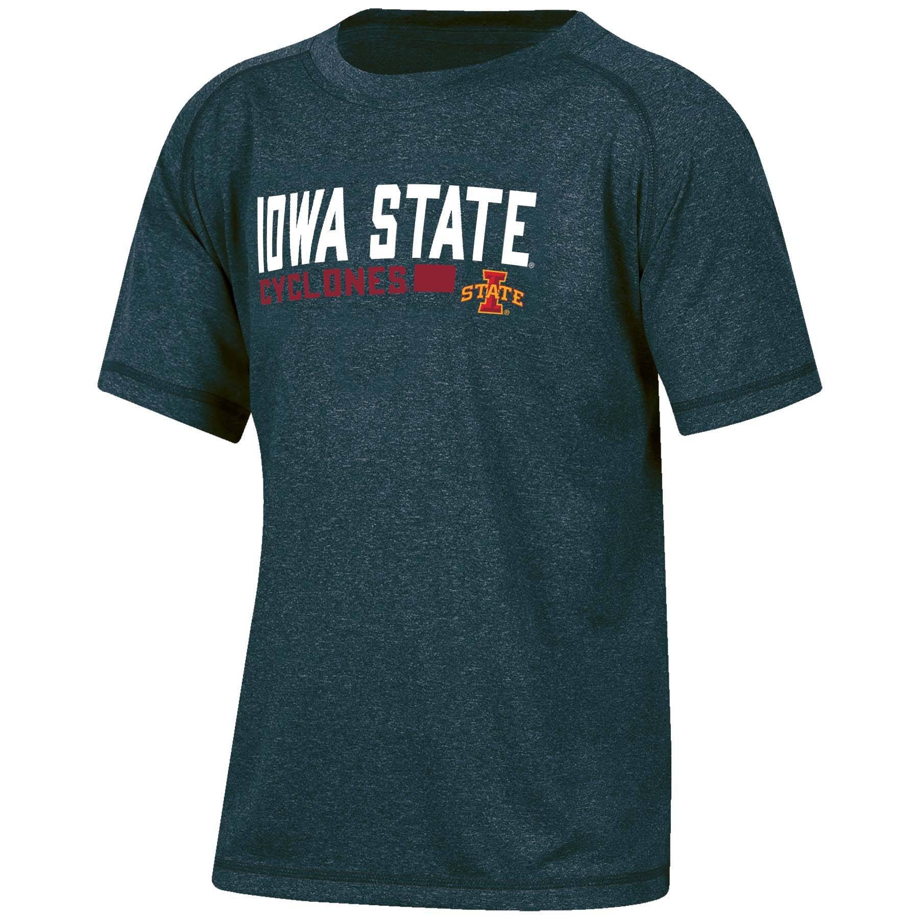 slide 1 of 2, NCAA Iowa State Cyclones Boys' Short Sleeve Gray T-Shirt - XL, 1 ct