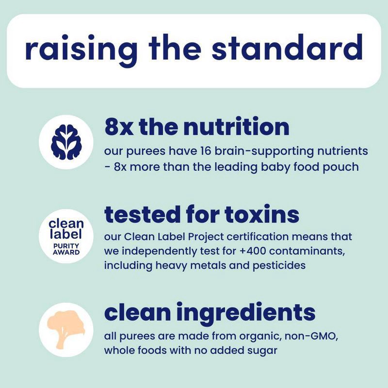 slide 3 of 4, Cerebelly Organic Sweet Potato and Mango Baby Food Pouch - 4oz, 4 oz