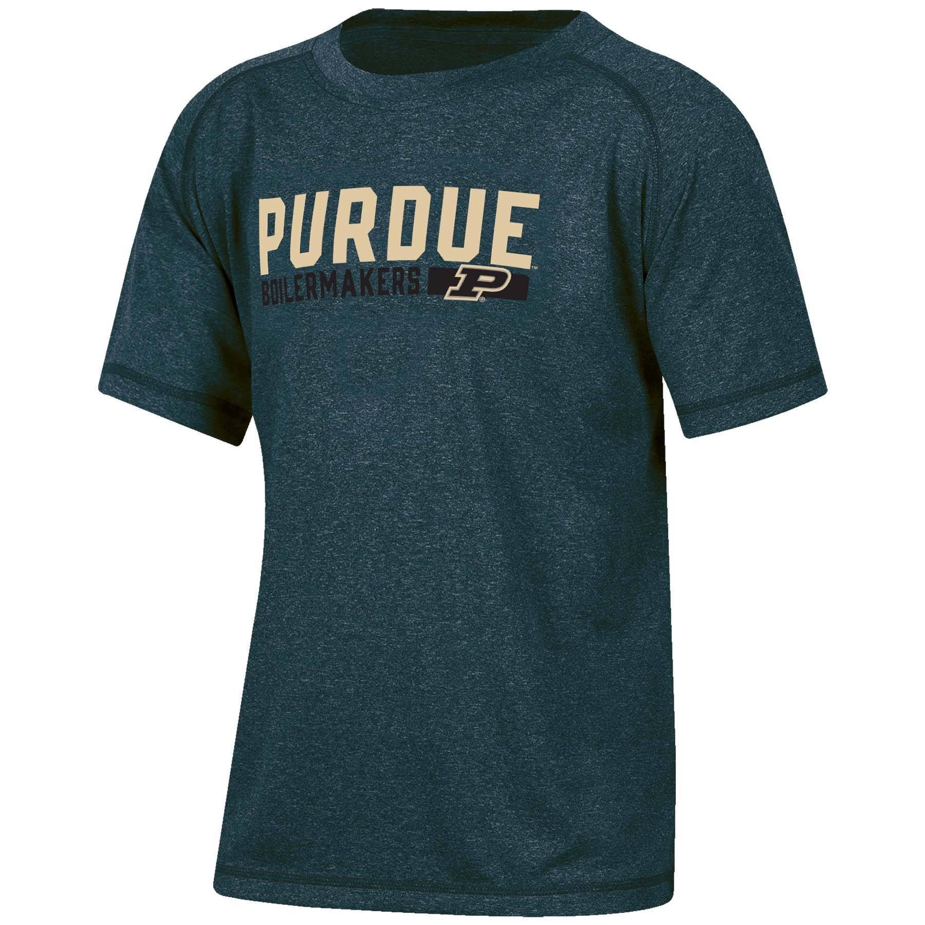 slide 1 of 2, NCAA Purdue Boilermakers Boys' Short Sleeve Gray T-Shirt - XL, 1 ct