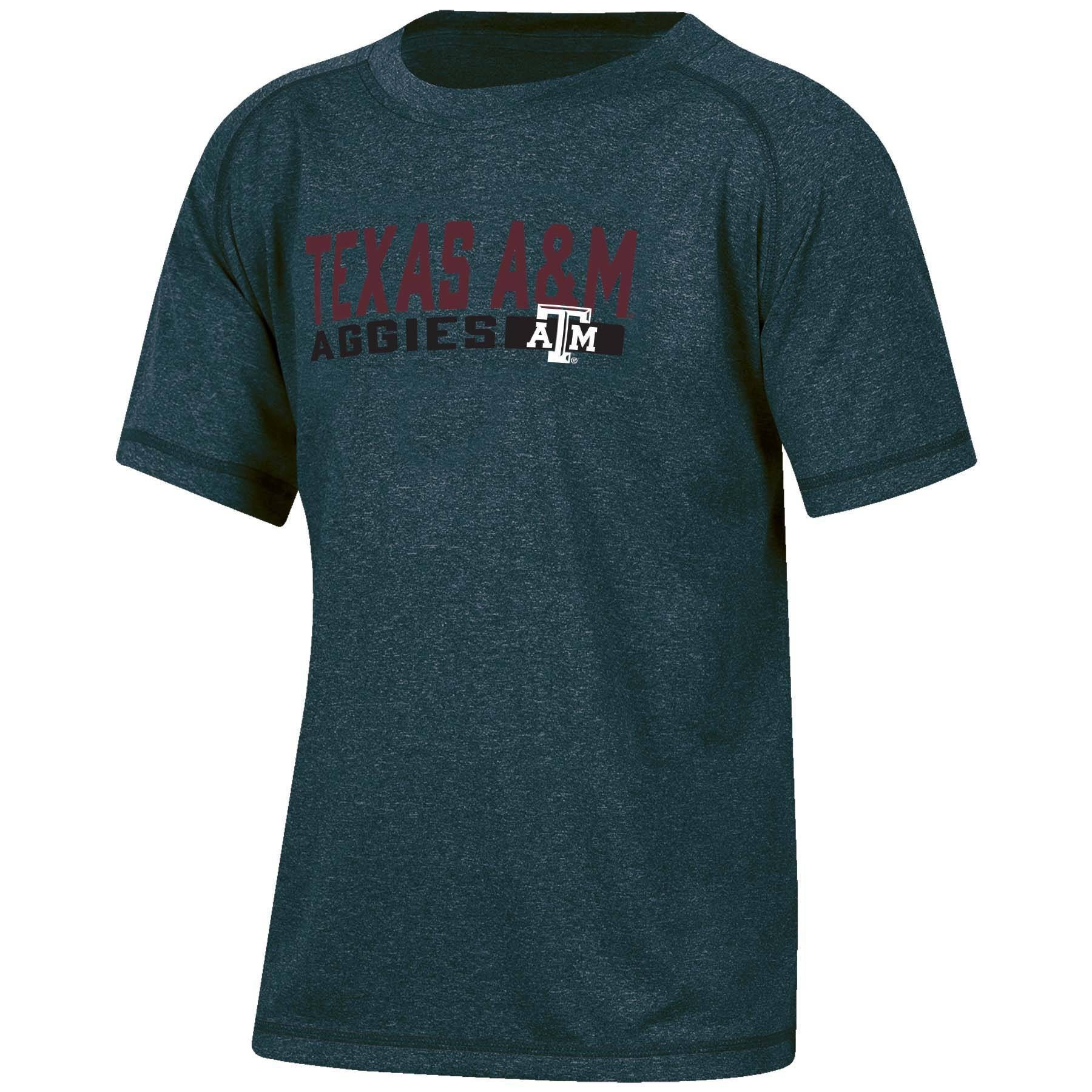 slide 1 of 2, NCAA Texas A&M Aggies Boys' Short Sleeve Gray T-Shirt - XL, 1 ct