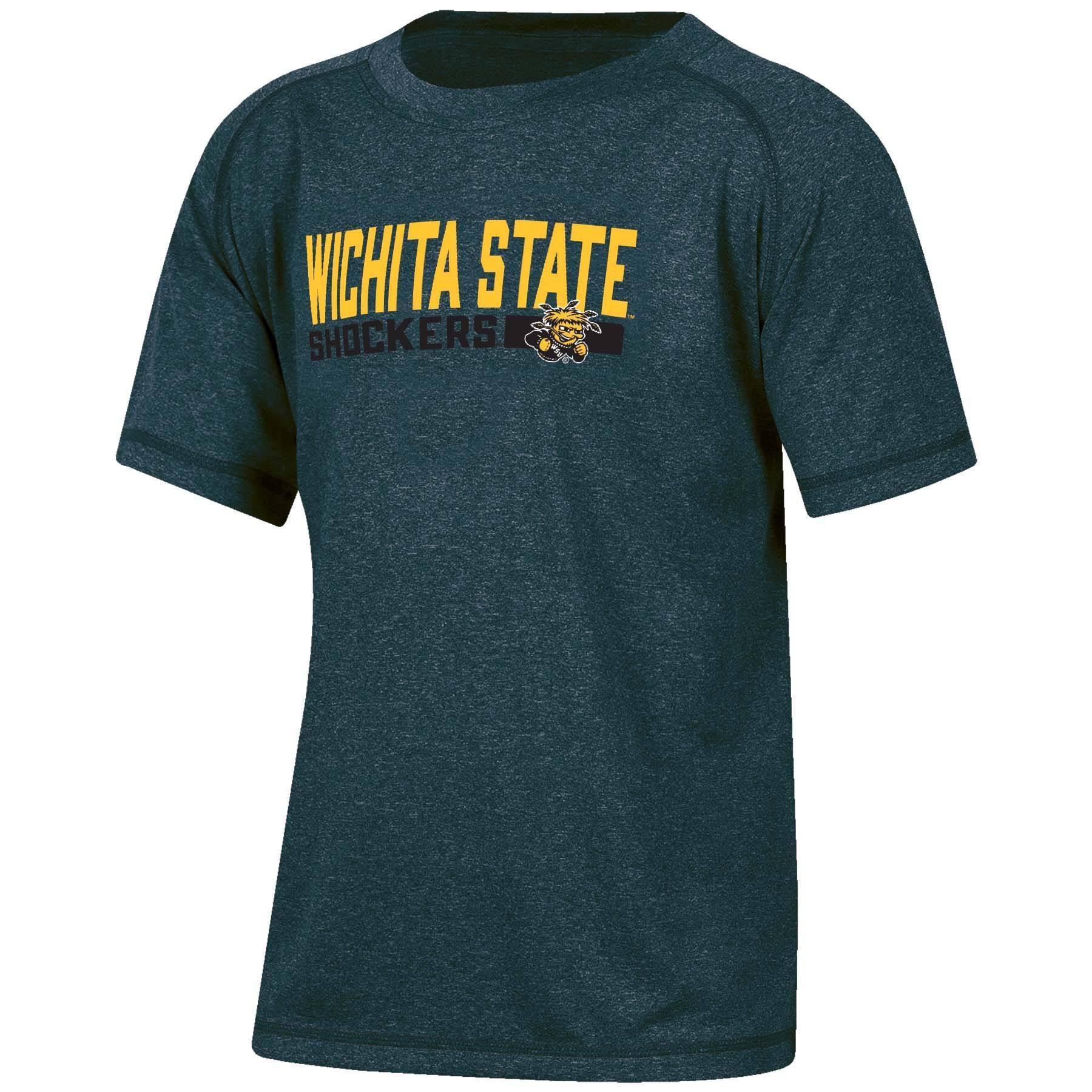 slide 1 of 2, NCAA Wichita State Shockers Boys' Short Sleeve Gray T-Shirt - XL, 1 ct