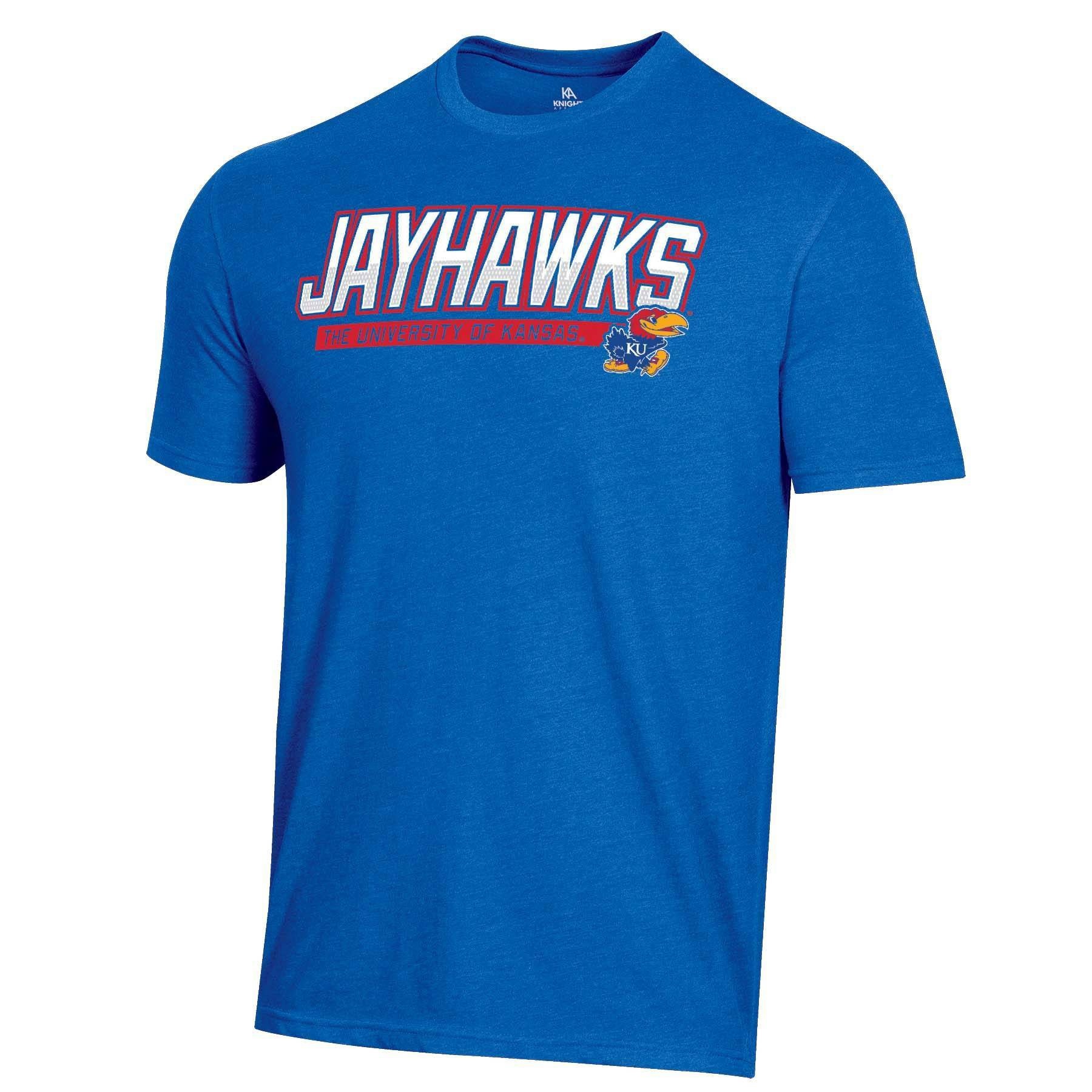 slide 1 of 2, NCAA Kansas Jayhawks Men's Short Sleeve T-Shirt - XL, 1 ct