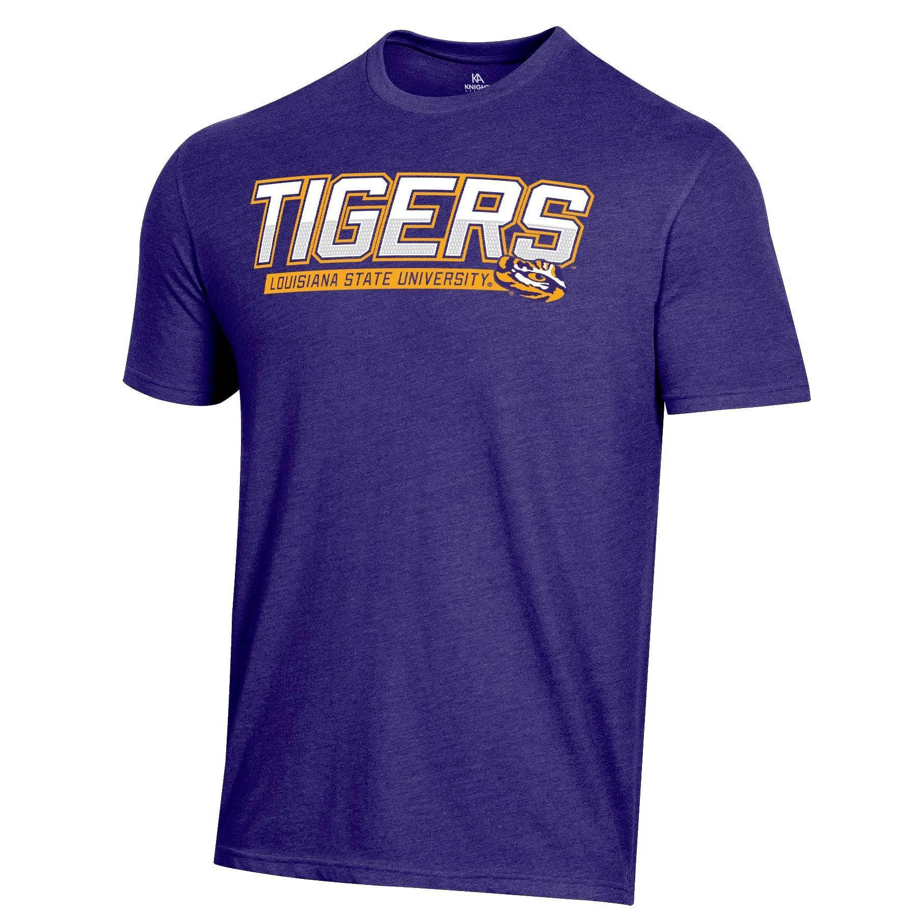 slide 1 of 2, NCAA LSU Tigers Men's Short Sleeve T-Shirt - XL, 1 ct