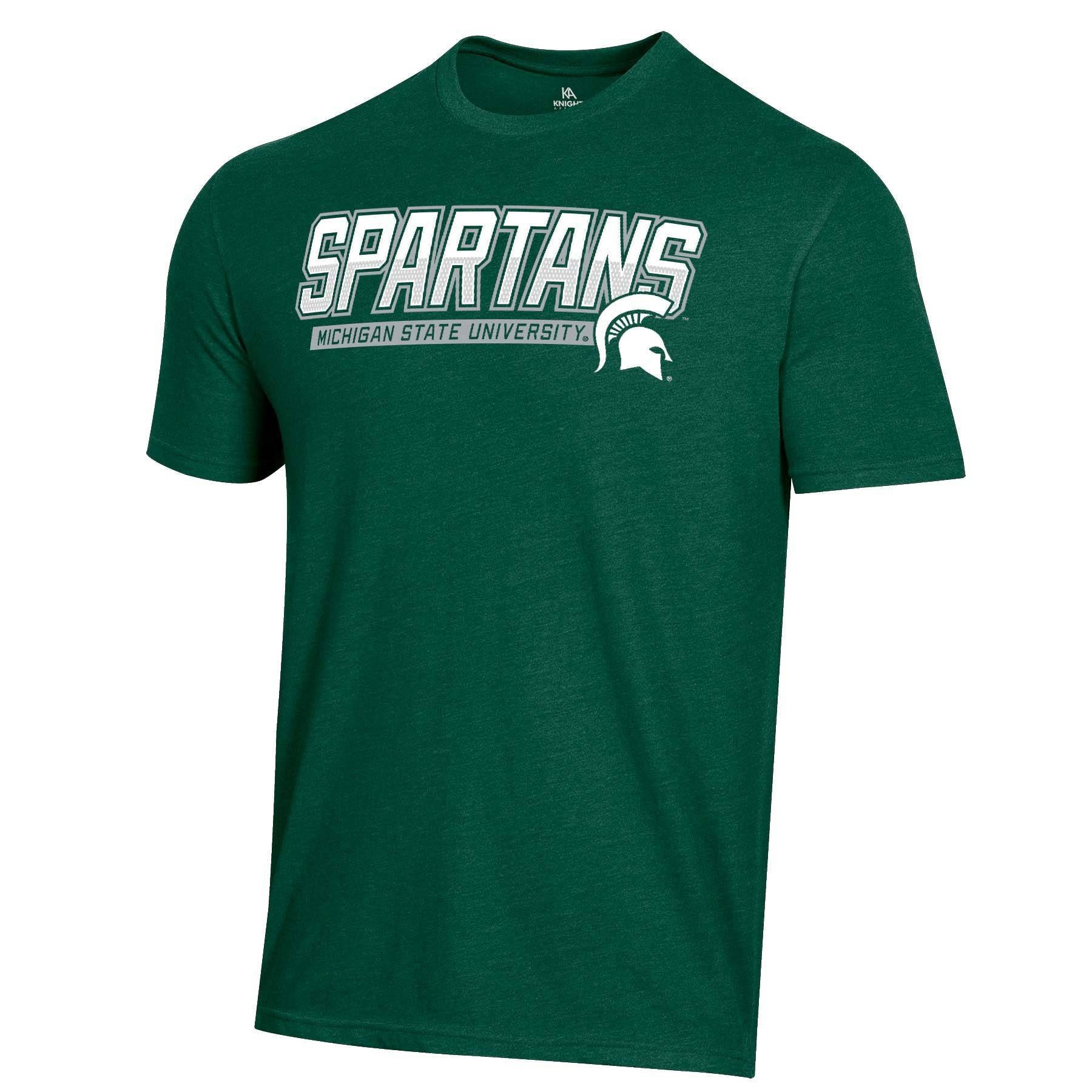 slide 1 of 2, NCAA Michigan State Spartans Men's Short Sleeve T-Shirt - XL, 1 ct