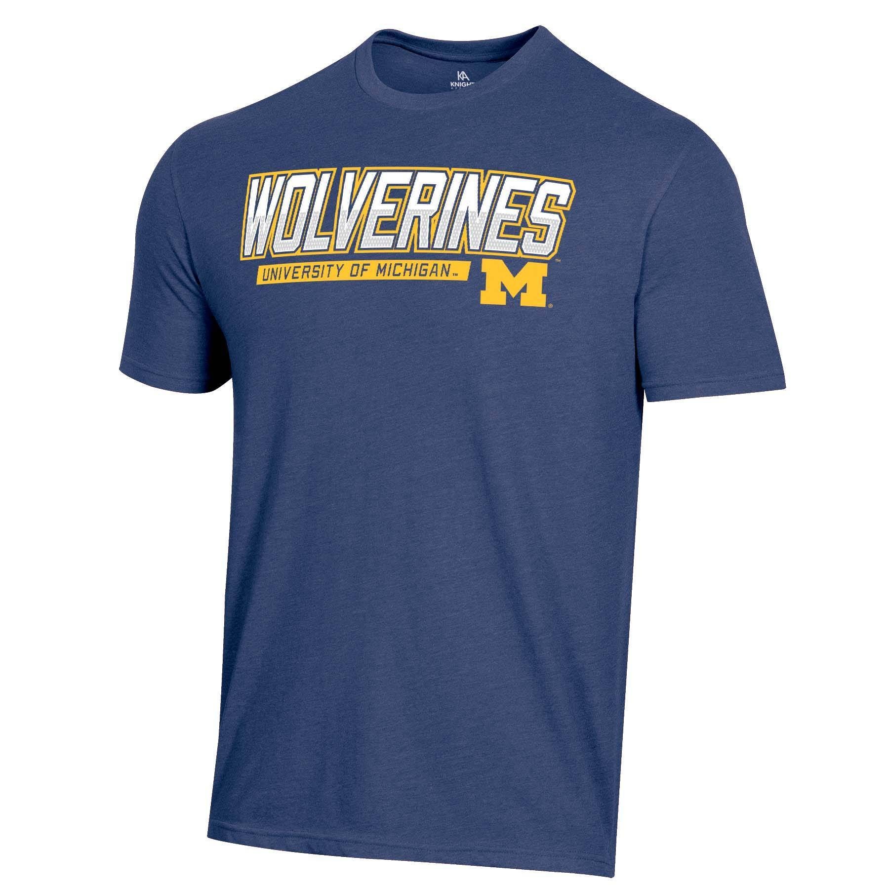 slide 1 of 2, NCAA Michigan Wolverines Men's Short Sleeve T-Shirt - XL, 1 ct