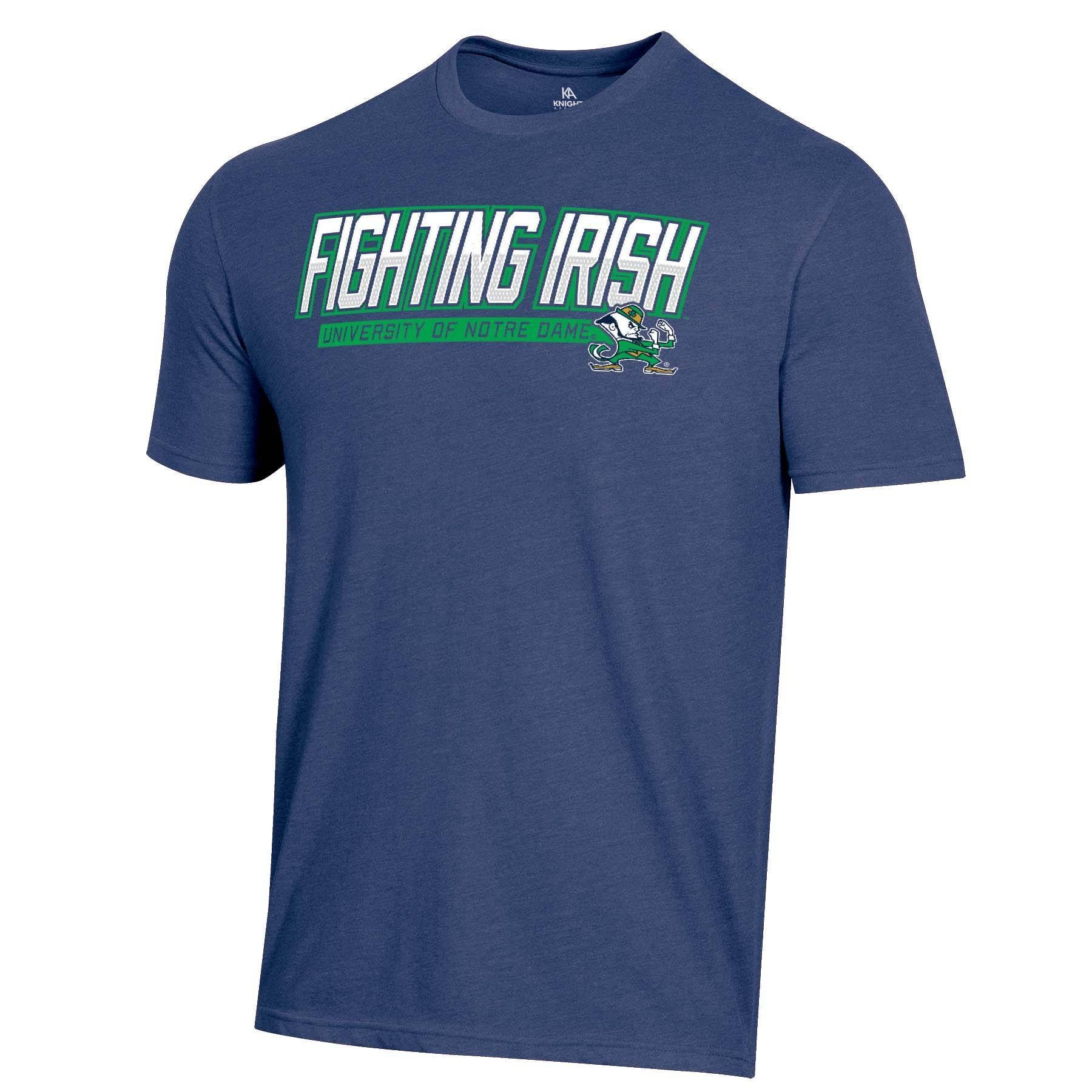 slide 1 of 2, NCAA Notre Dame Fighting Irish Men&#39;s Short Sleeve T-Shirt - XL, 1 ct