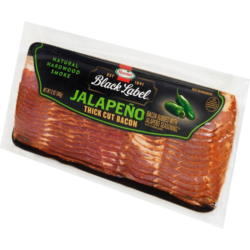 slide 4 of 6, Hormel Black Label Jalapeno Bacon - 12oz, 12 oz