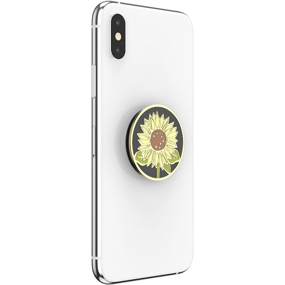 slide 4 of 5, PopSockets PopGrip Enamel Cell Phone Grip & Stand - Here Comes The Sun, 1 ct