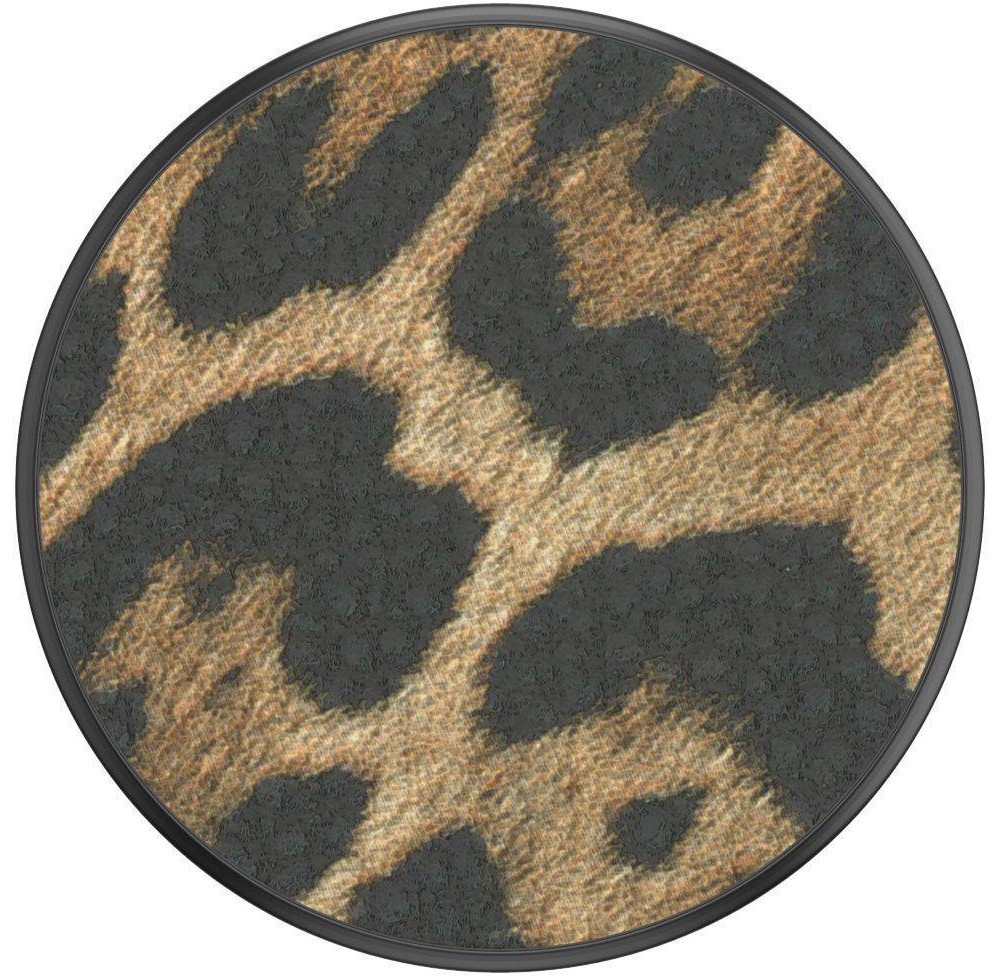 slide 3 of 5, PopSockets PopGrip Cell Phone Grip & Stand - Vegan Leather Leopard, 1 ct