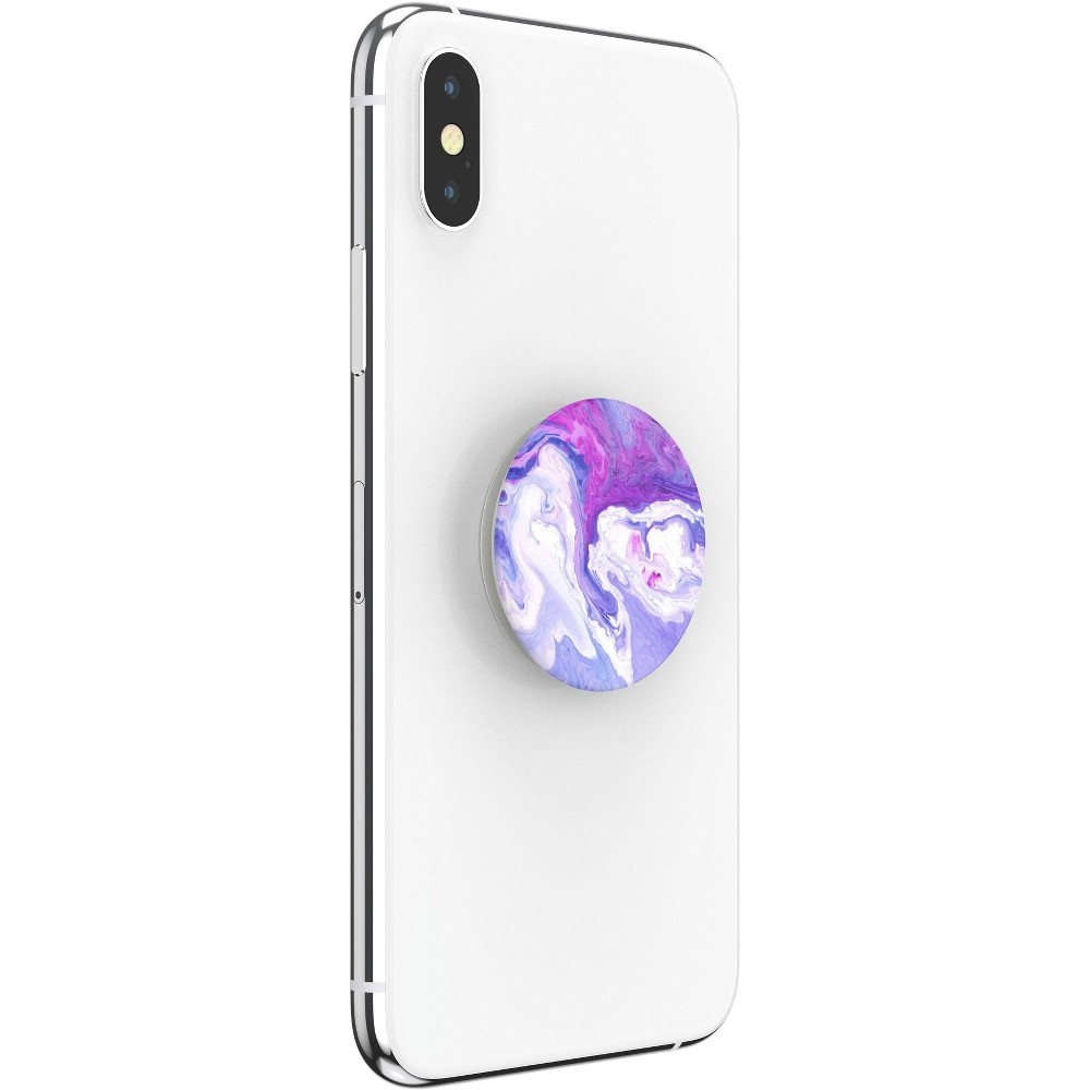 slide 4 of 5, PopSockets PopGrip Cell Phone Grip & Stand - Lavender Flow, 1 ct