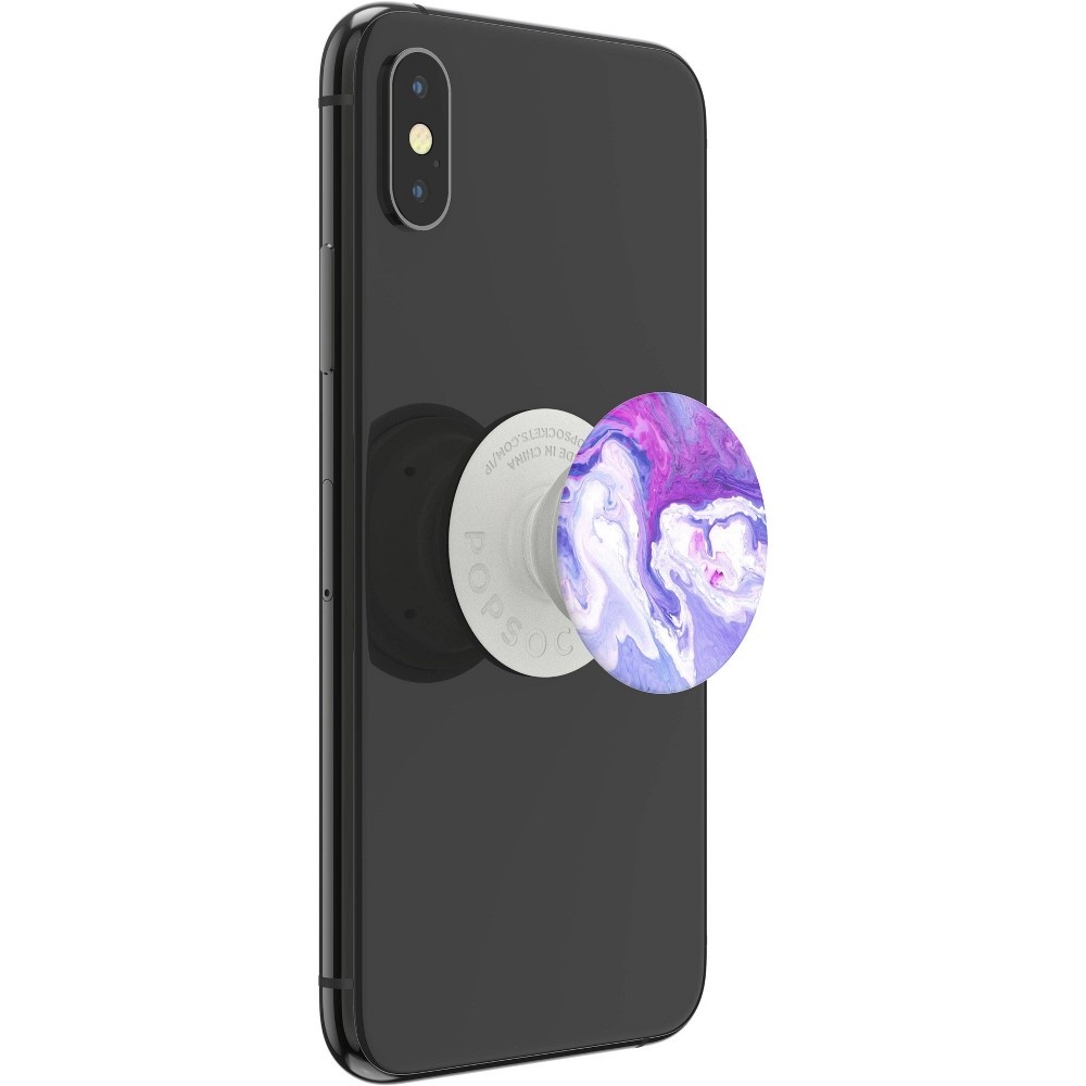 slide 5 of 5, PopSockets PopGrip Cell Phone Grip & Stand - Lavender Flow, 1 ct