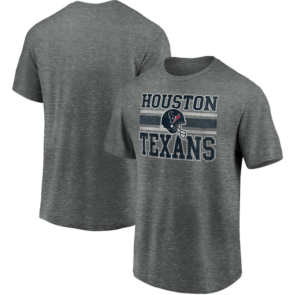 slide 3 of 3, NFL Houston Texans Men's Short Sleeve Bi-Blend T-Shirt - XL, 1 ct