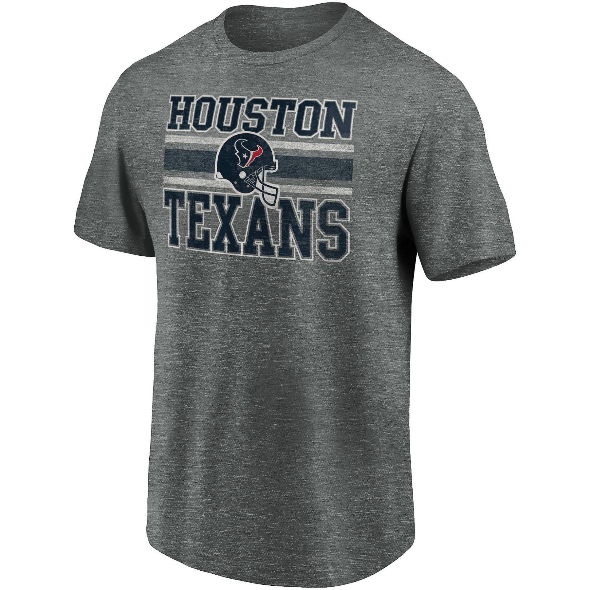 slide 1 of 3, NFL Houston Texans Men's Short Sleeve Bi-Blend T-Shirt - XL, 1 ct