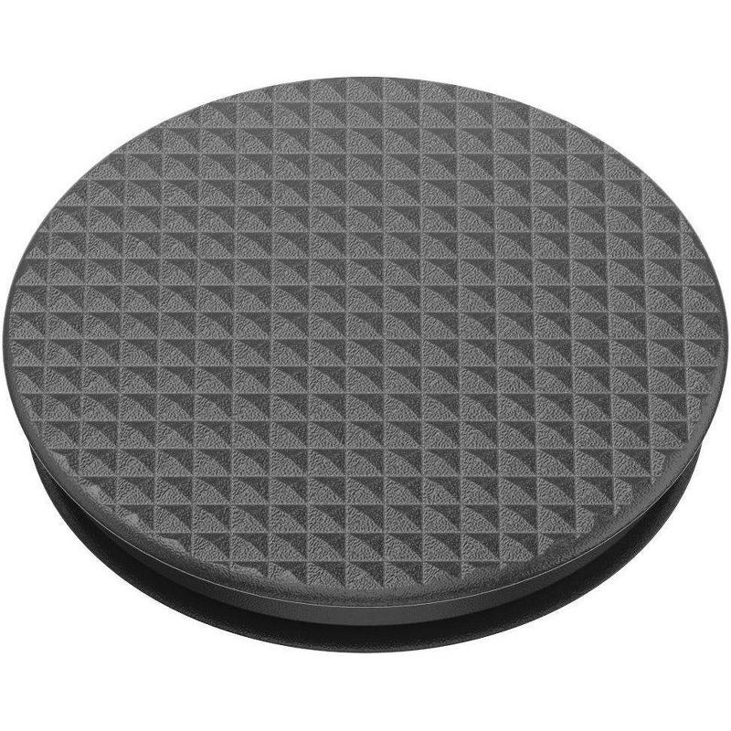 slide 2 of 5, PopSockets PopGrip Cell Phone Grip & Stand - Knurled Texture Black, 1 ct