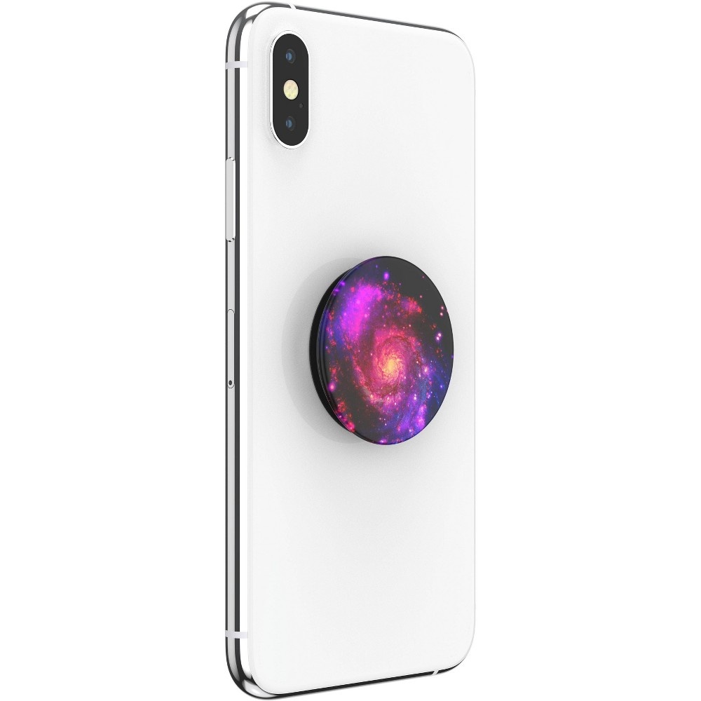 slide 4 of 5, PopSockets PopGrip Cell Phone Grip & Stand - Spiral Galaxy, 1 ct