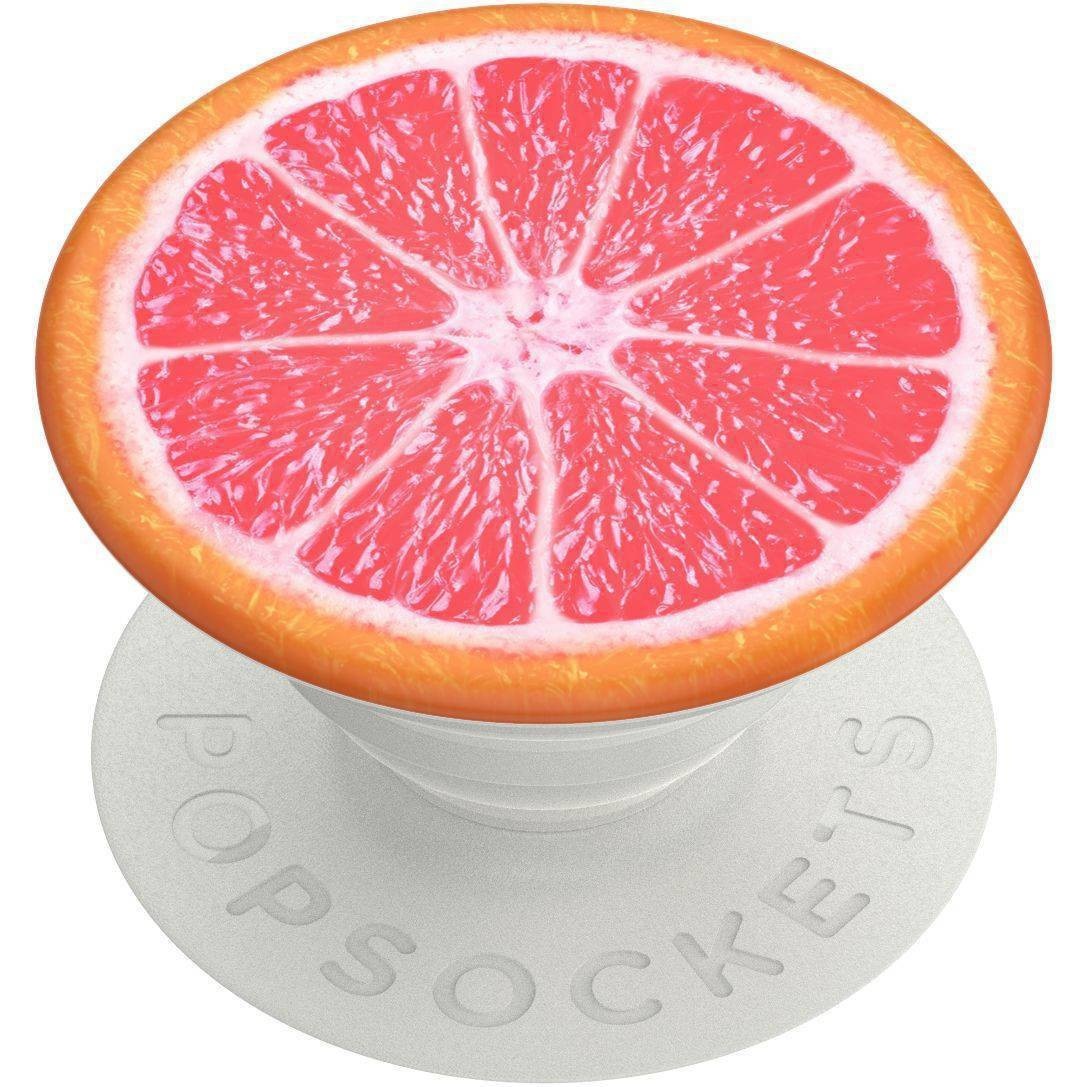 slide 1 of 5, PopSockets PopGrip Cell Phone Grip & Stand - Grapefruit Slice, 1 ct