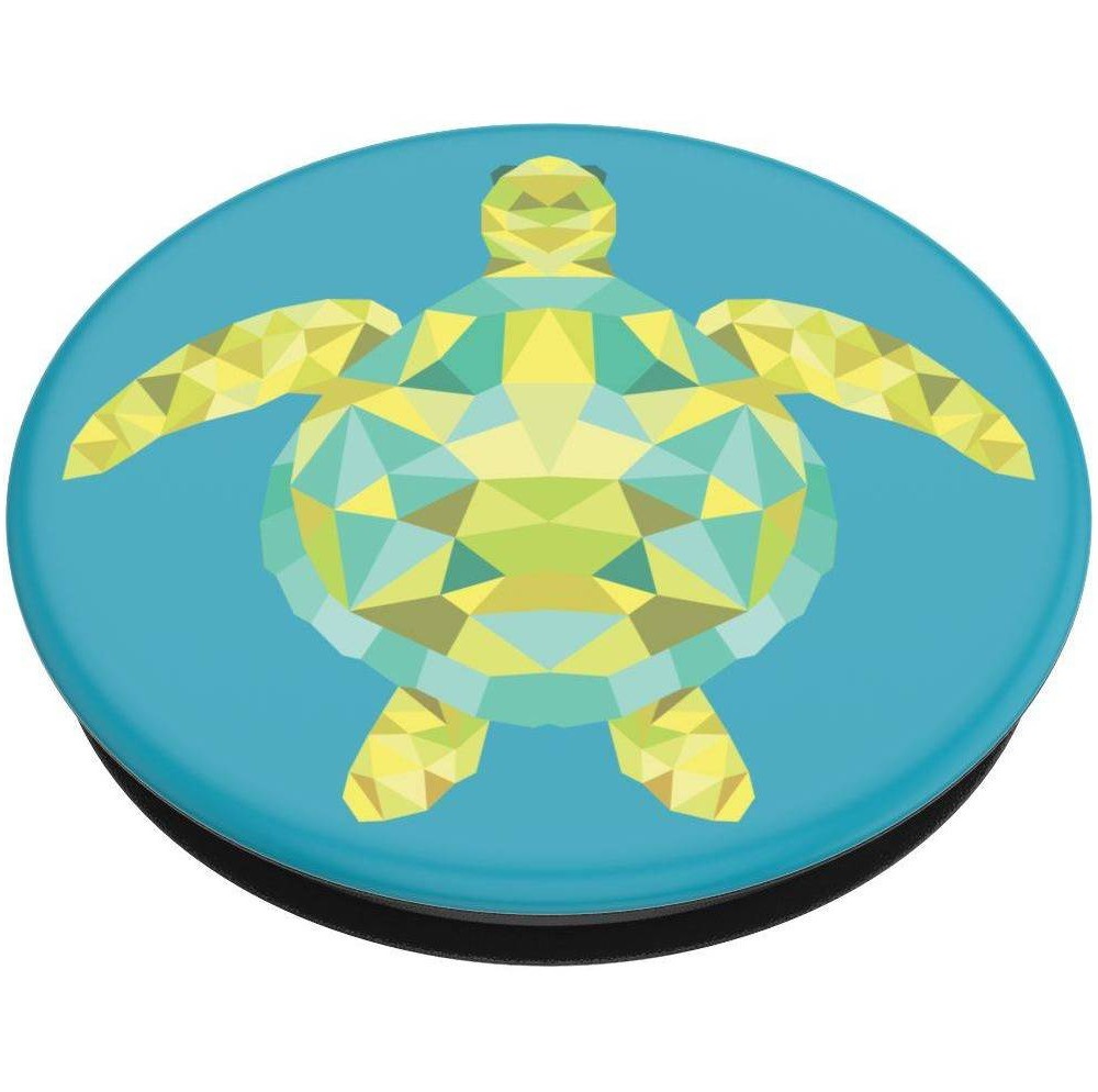 slide 2 of 5, PopSockets PopGrip Cell Phone Grip & Stand - Geo Turtle, 1 ct