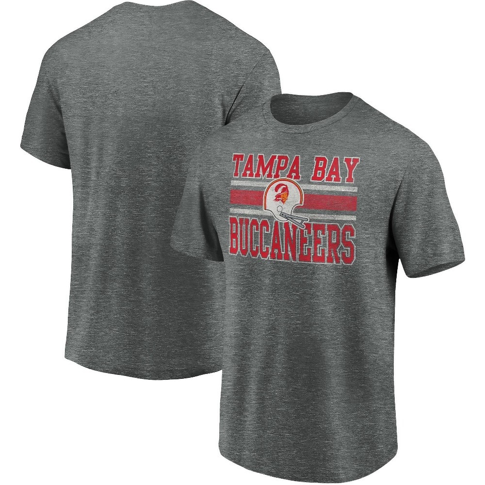 slide 3 of 3, NFL Tampa Bay Buccaneers Men's Short Sleeve Bi-Blend T-Shirt - XL, 1 ct