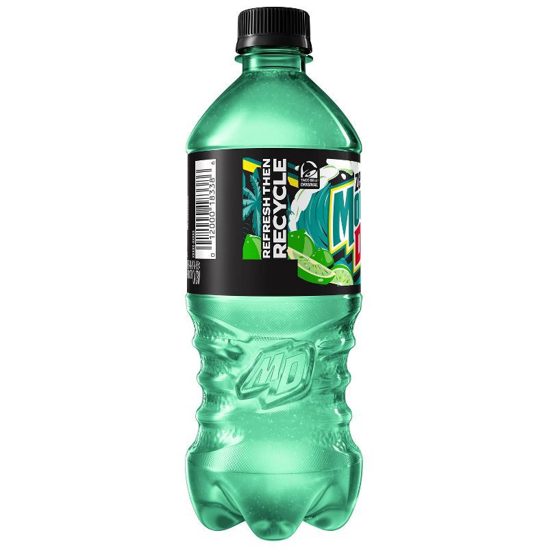 slide 3 of 6, Mtn Dew Mountain Dew Baja Blast Zero Sugar - 20 fl oz Bottle, 20 fl oz