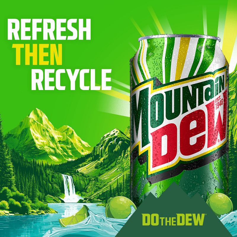 slide 8 of 8, Mtn Dew Mountain Dew Baja Blast Zero Sugar - 20 fl oz Bottle, 20 fl oz