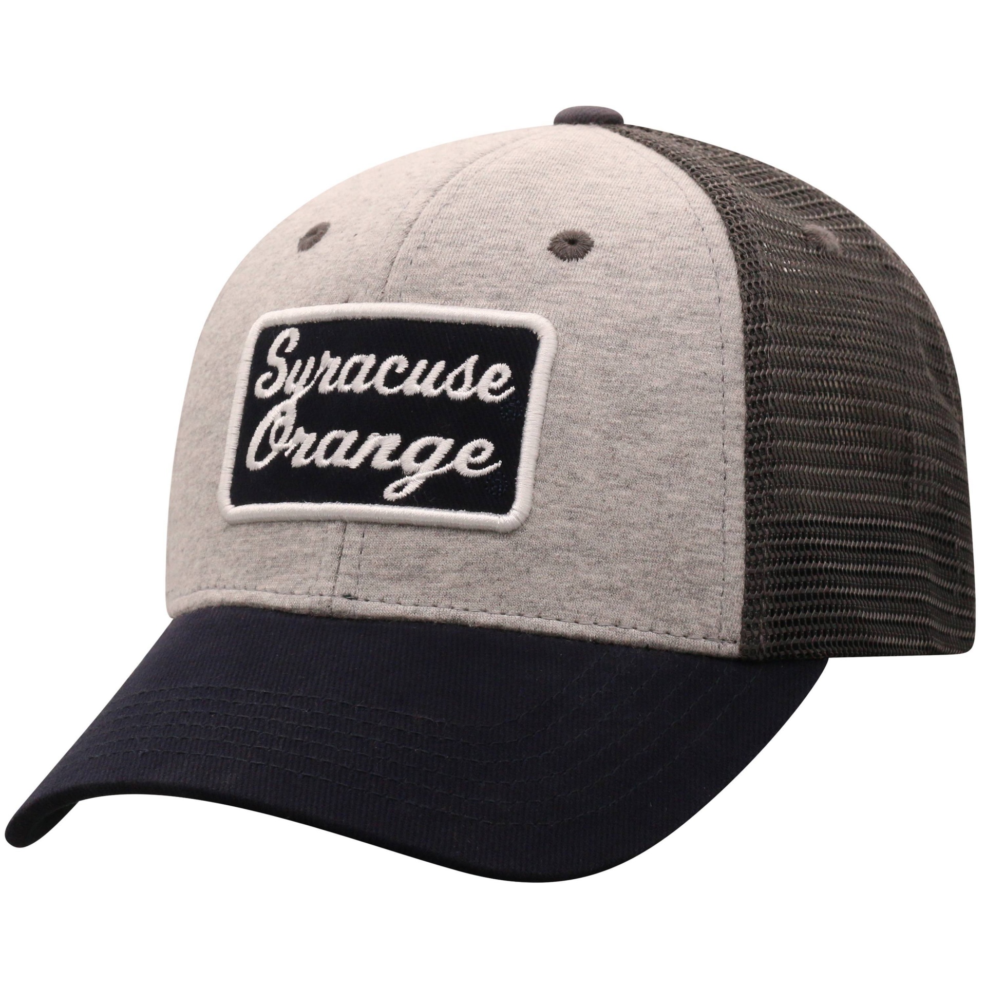 slide 1 of 2, NCAA Syracuse Orange Men's Gray Cotton with Mesh Snapback Hat, 1 ct