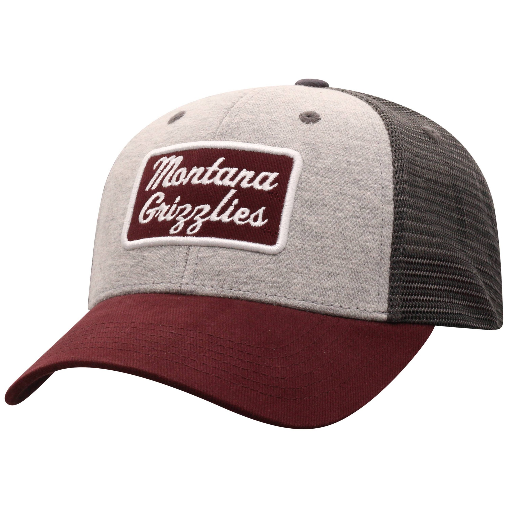 slide 1 of 2, NCAA Montana Grizzlies Men's Gray Cotton with Mesh Snapback Hat, 1 ct