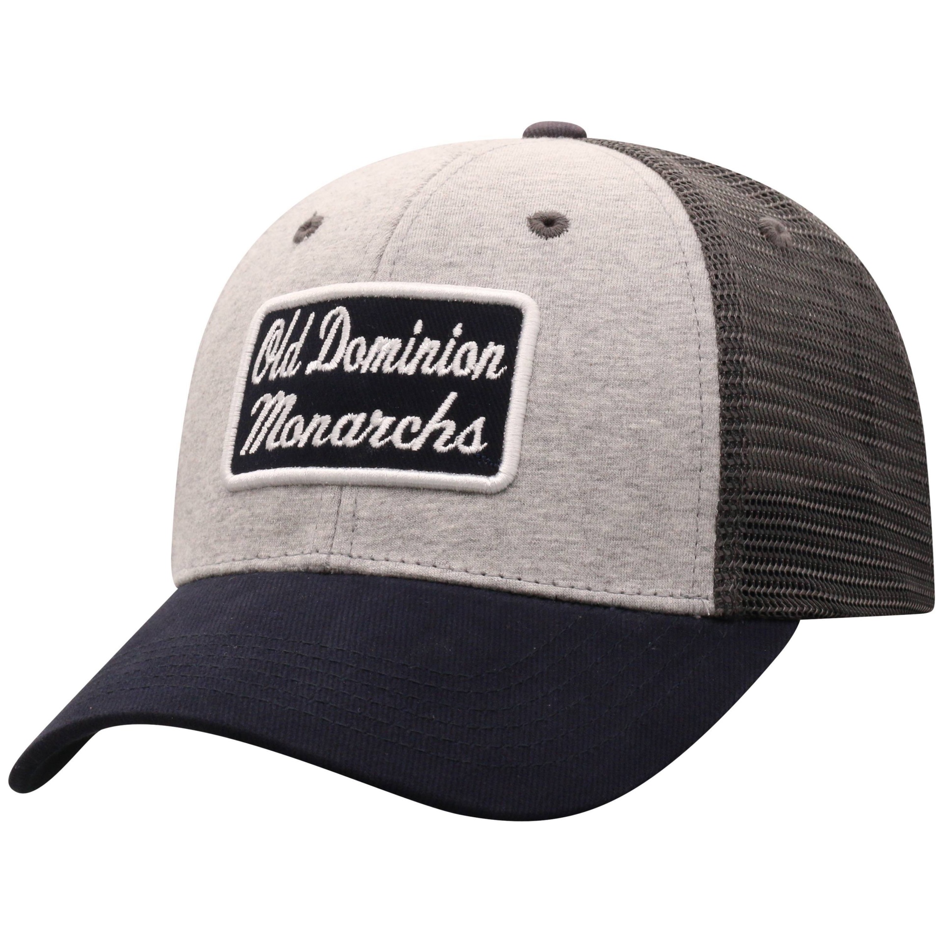 slide 1 of 2, NCAA Old Dominion Monarchs Men's Gray Cotton with Mesh Snapback Hat, 1 ct