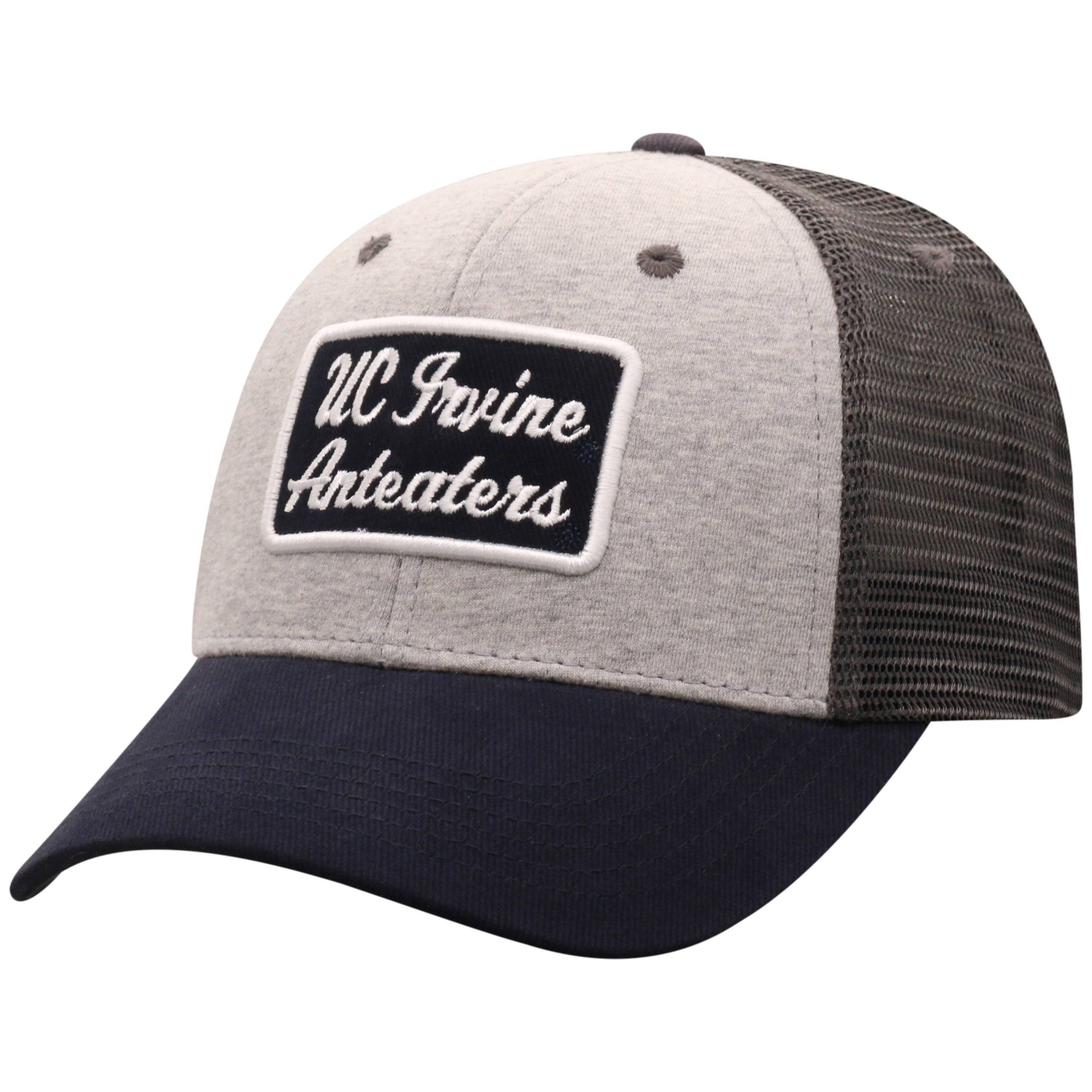 slide 1 of 2, NCAA UC Irvine Anteaters Men's Gray Cotton with Mesh Snapback Hat, 1 ct