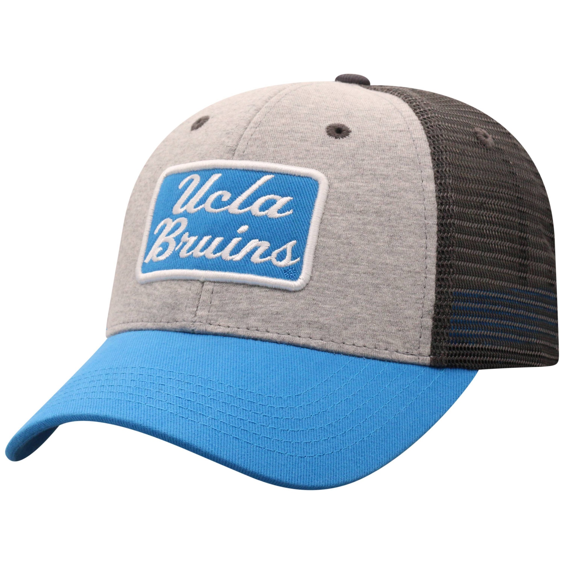 slide 1 of 2, NCAA UCLA Bruins Men's Gray Cotton with Mesh Snapback Hat, 1 ct