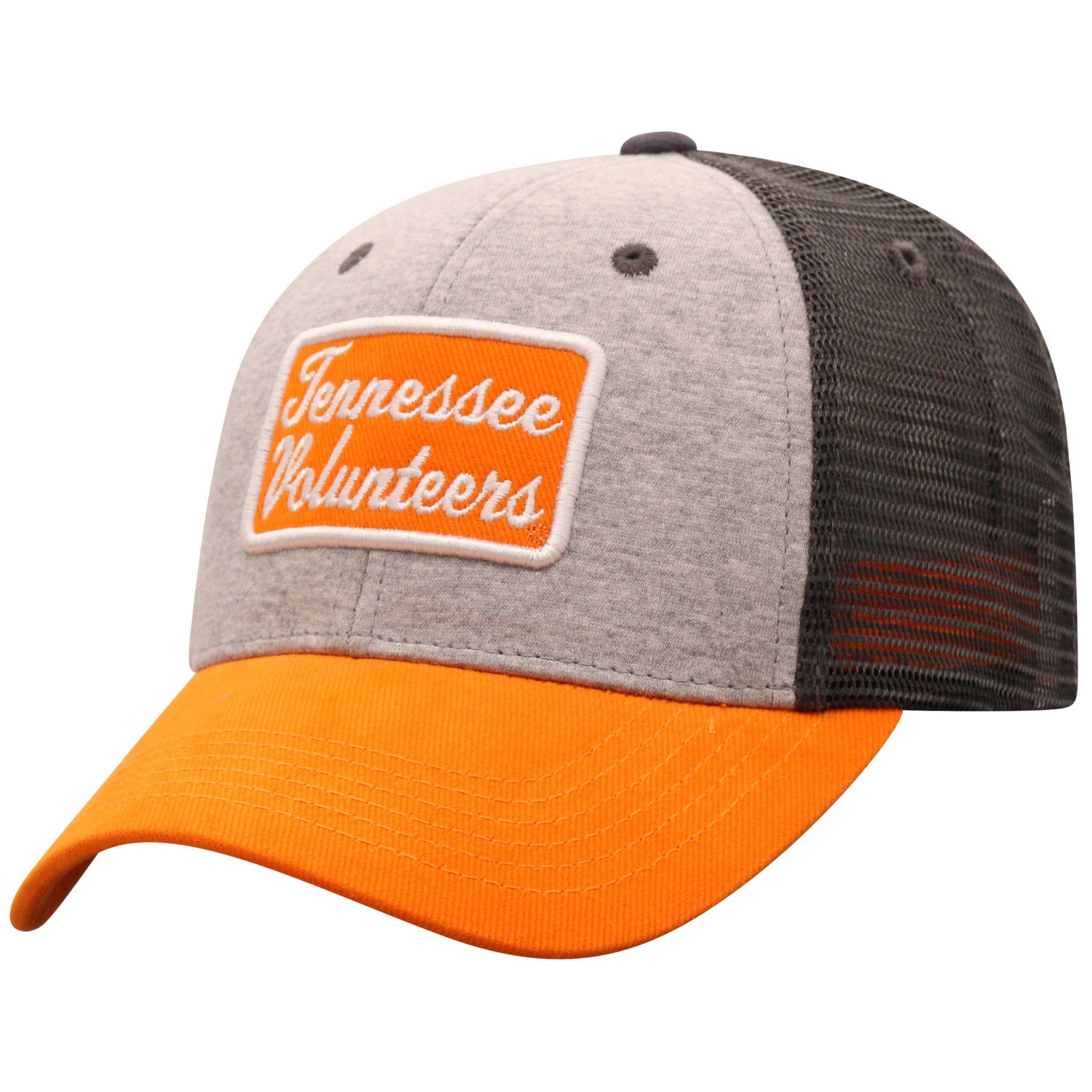 slide 1 of 2, NCAA Tennessee Volunteers Men's Gray Cotton with Mesh Snapback Hat, 1 ct