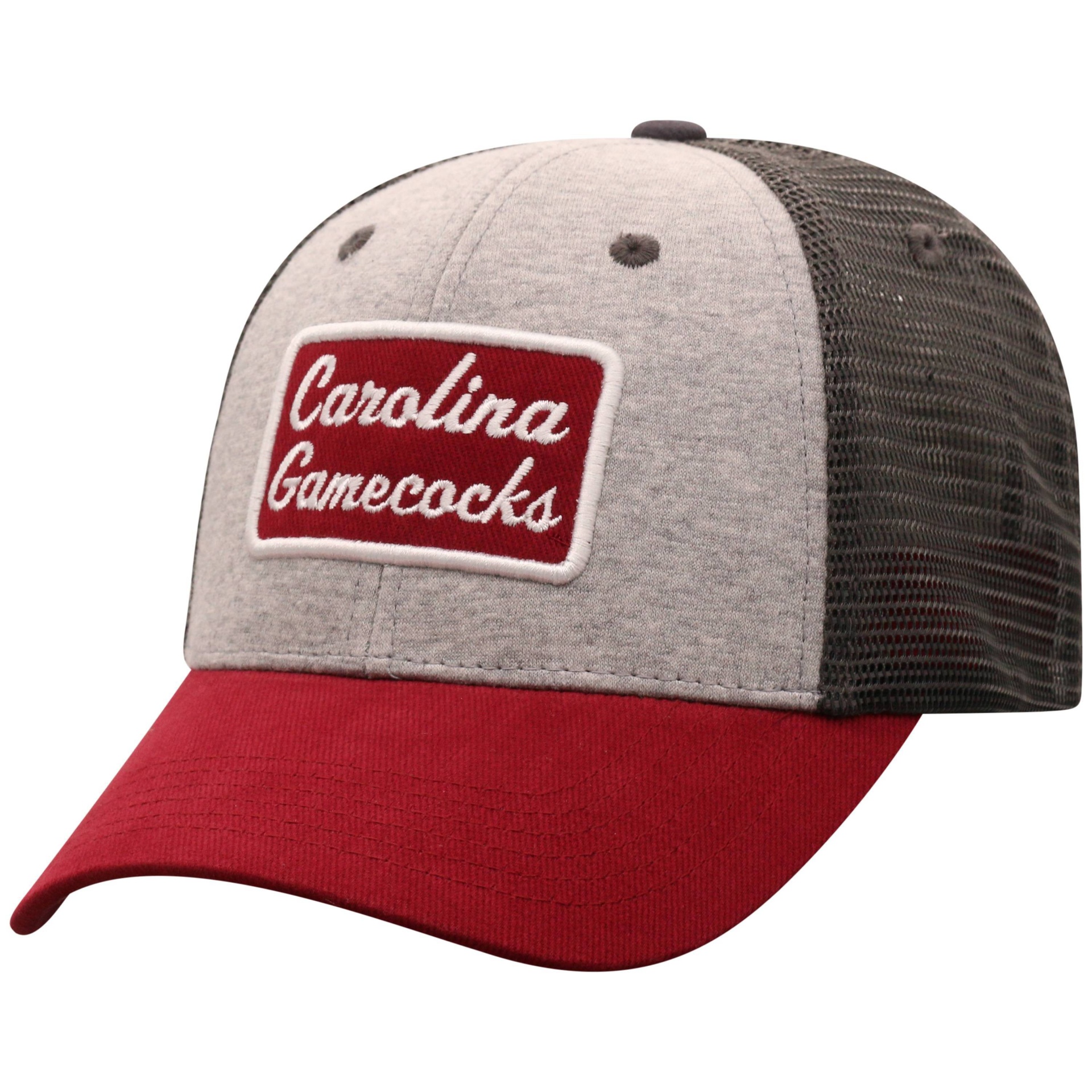 slide 1 of 2, NCAA South Carolina Gamecocks Men's Gray Cotton with Mesh Snapback Hat, 1 ct