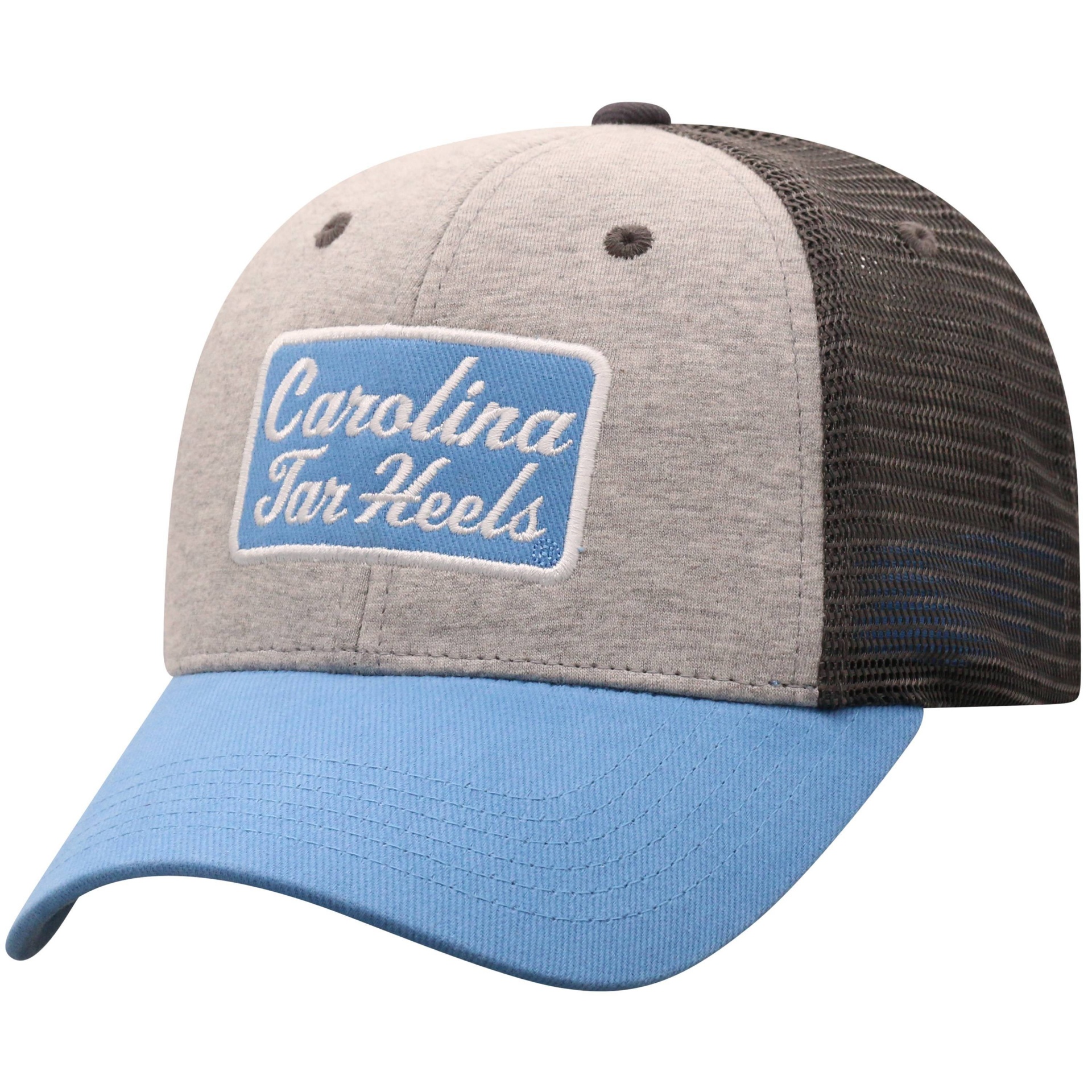 slide 1 of 2, NCAA North Carolina Tar Heels Men's Gray Cotton with Mesh Snapback Hat, 1 ct