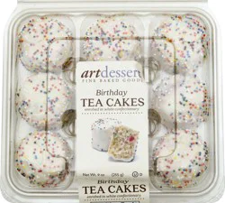 Art Dessert Tea Cakes 9 oz