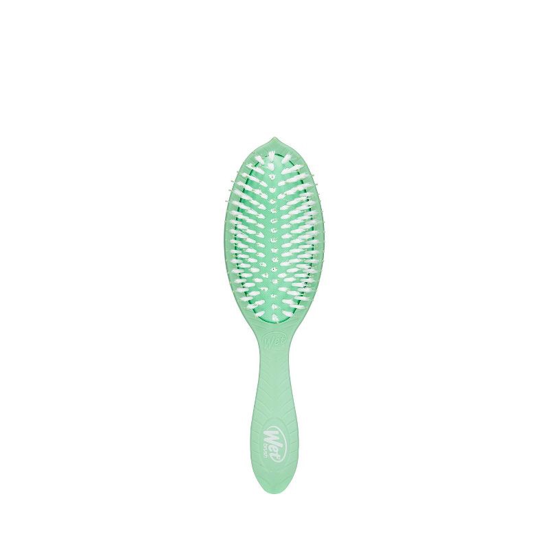 slide 1 of 5, Wet Brush Go Green Tea Tree Oil Infused Hair Brush - Mint, 1 ct