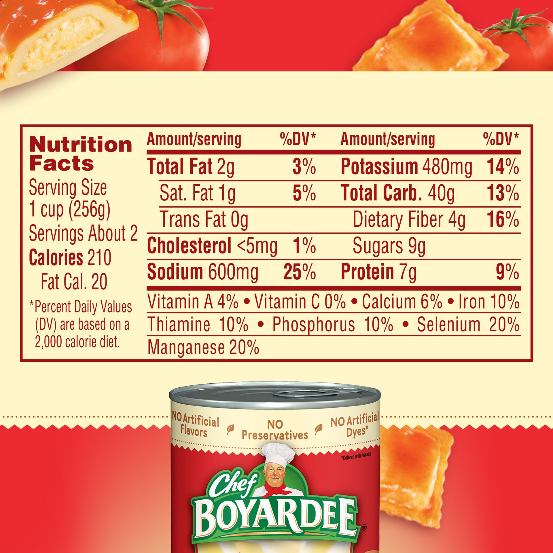 slide 3 of 5, Chef Boyardee Cheese Ravioli in Tomato Sauce, 15 oz, 15 oz