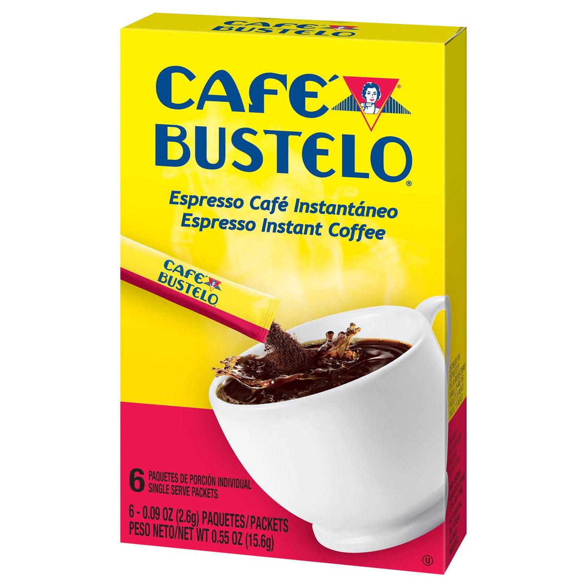 slide 7 of 8, Café Bustelo Instant Coffee Single Serve Packets- 6 ct, 6 ct