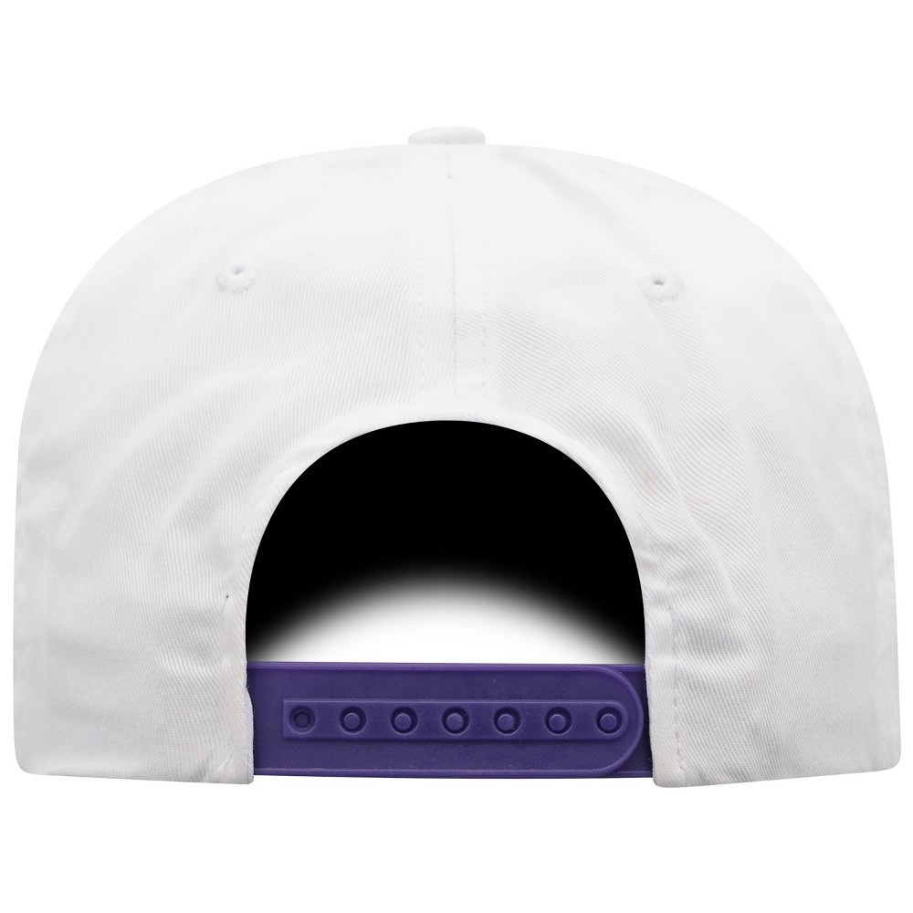 slide 2 of 2, NCAA Kansas State Wildcats Men's White Twill Structured Snapback Hat, 1 ct