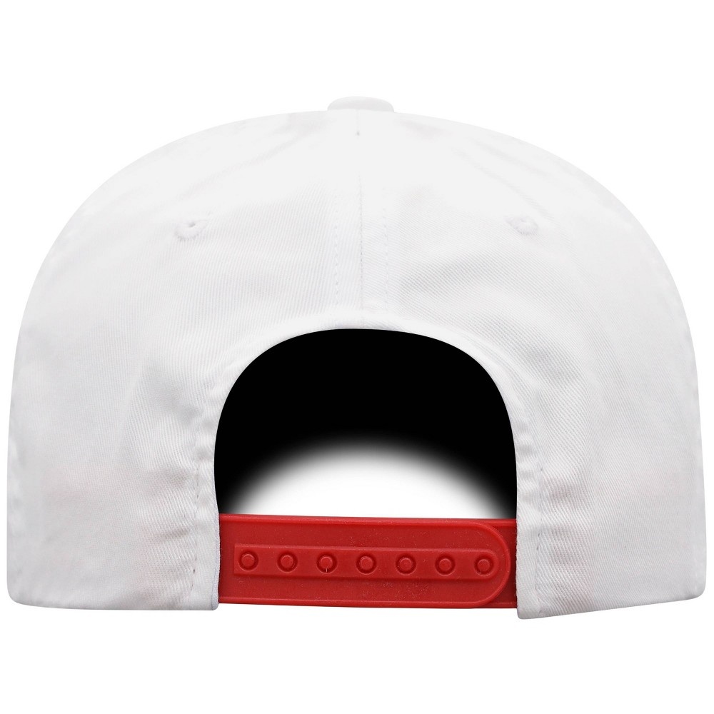 NCAA Louisville Cardinals Men's White Twill Structured Snapback Hat 1 ct