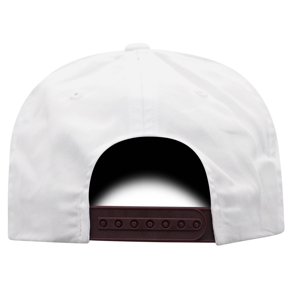 slide 2 of 2, NCAA Arizona State Sun Devils Men's White Twill Structured Snapback Hat, 1 ct