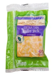 Roundy's Roundys Extra Thin Colby Jack Sliced Cheese