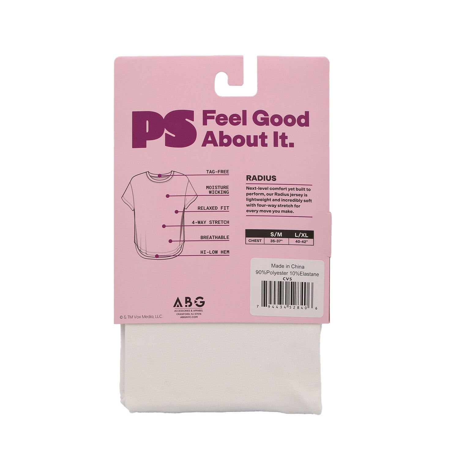 slide 2 of 4, NON BRAND Popsugar Ladies Crew Neck 4-Way Stretch Tee, 1 ct