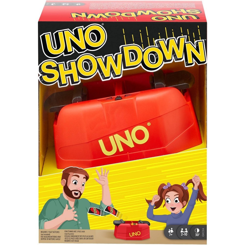 slide 6 of 6, Mattel UNO Showdown Card Game, 1 ct