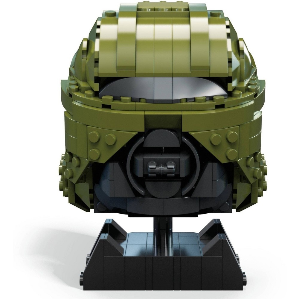 slide 2 of 6, Mega Construx HALO Infinite Master Chief Helmet Construction Set, 1 ct