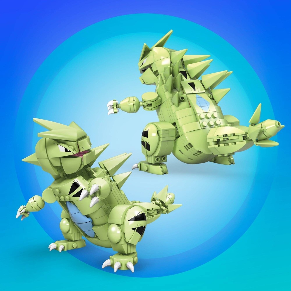 slide 2 of 6, Mega Construx Pokémon Tyranitar Construction Set, 1 ct