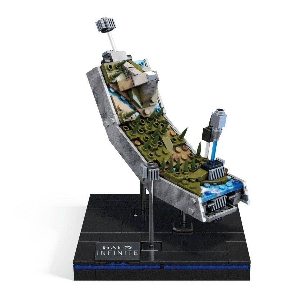 slide 6 of 6, Mega Construx HALO Infinite Forerunner Ring Installation Contruction Set, 1 ct