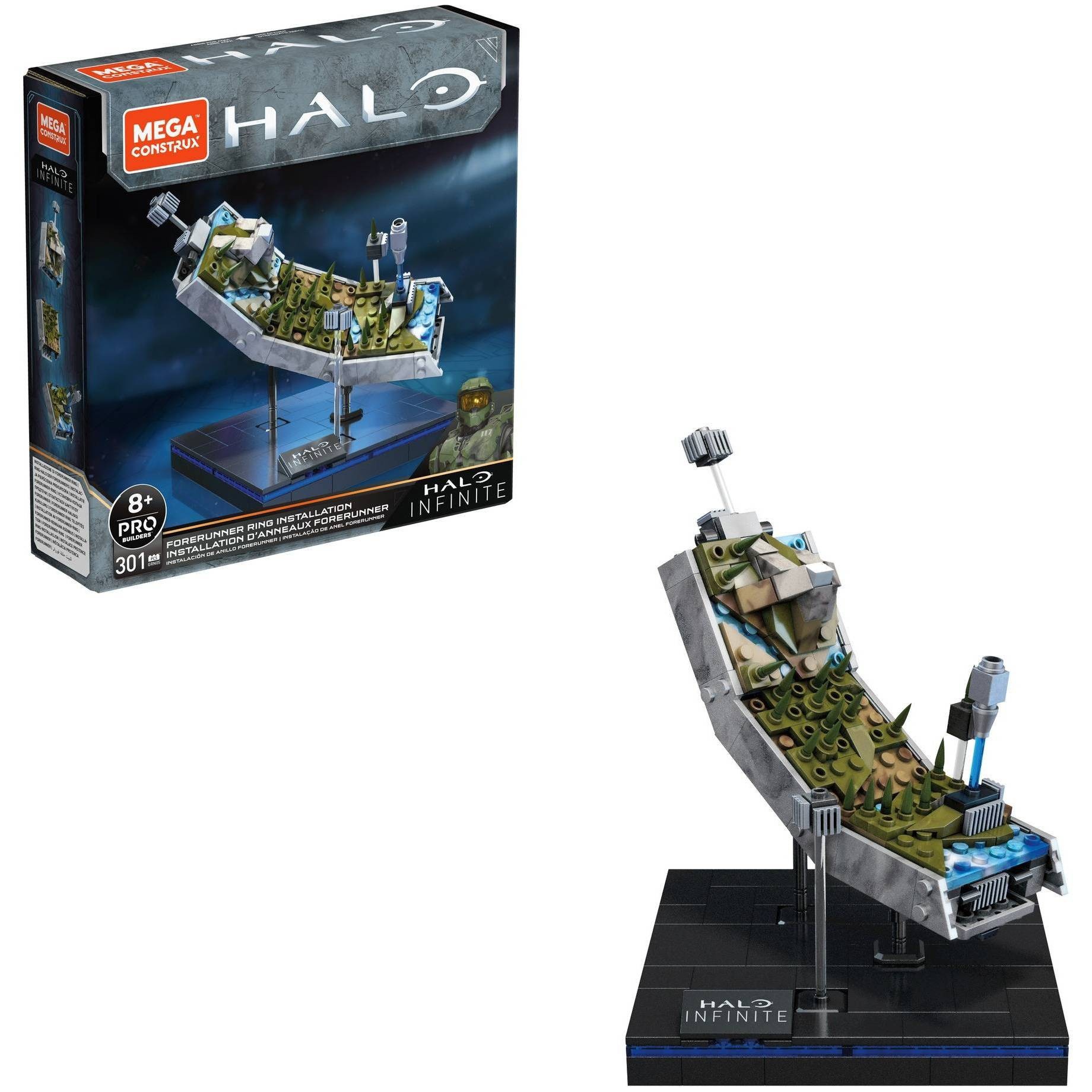 slide 1 of 6, Mega Construx HALO Infinite Forerunner Ring Installation Contruction Set, 1 ct