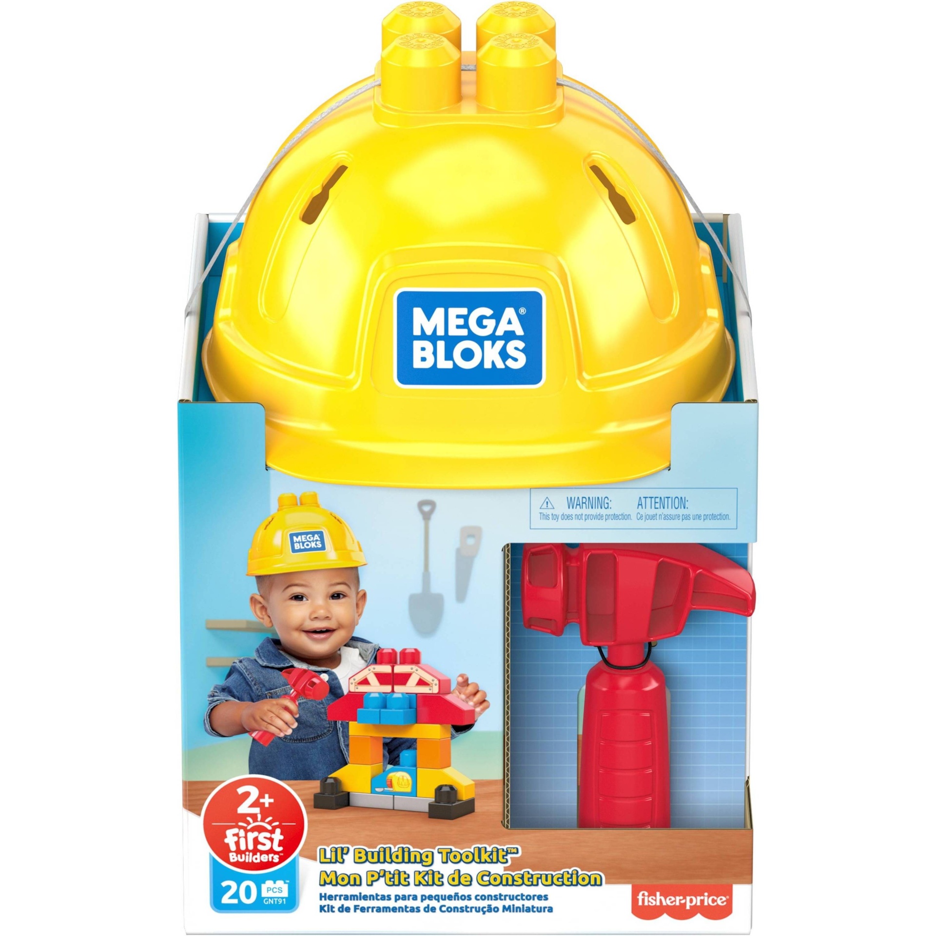 slide 1 of 6, Mega Bloks Lil' BuildingG Toolkit, 1 ct