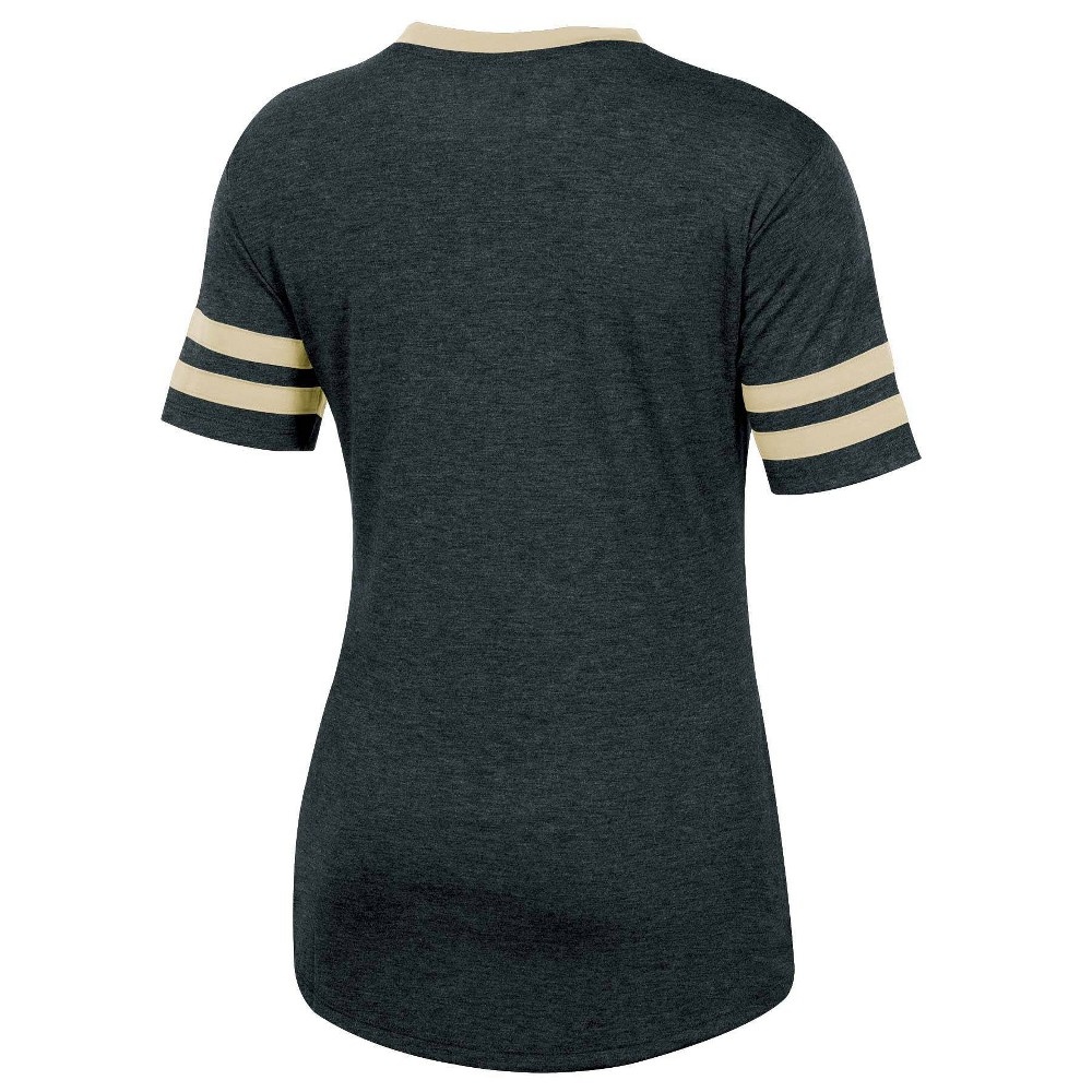 slide 2 of 2, NCAA Colorado Buffaloes Women's Short Sleeve V-Neck Heathered T-Shirt - XL, 1 ct